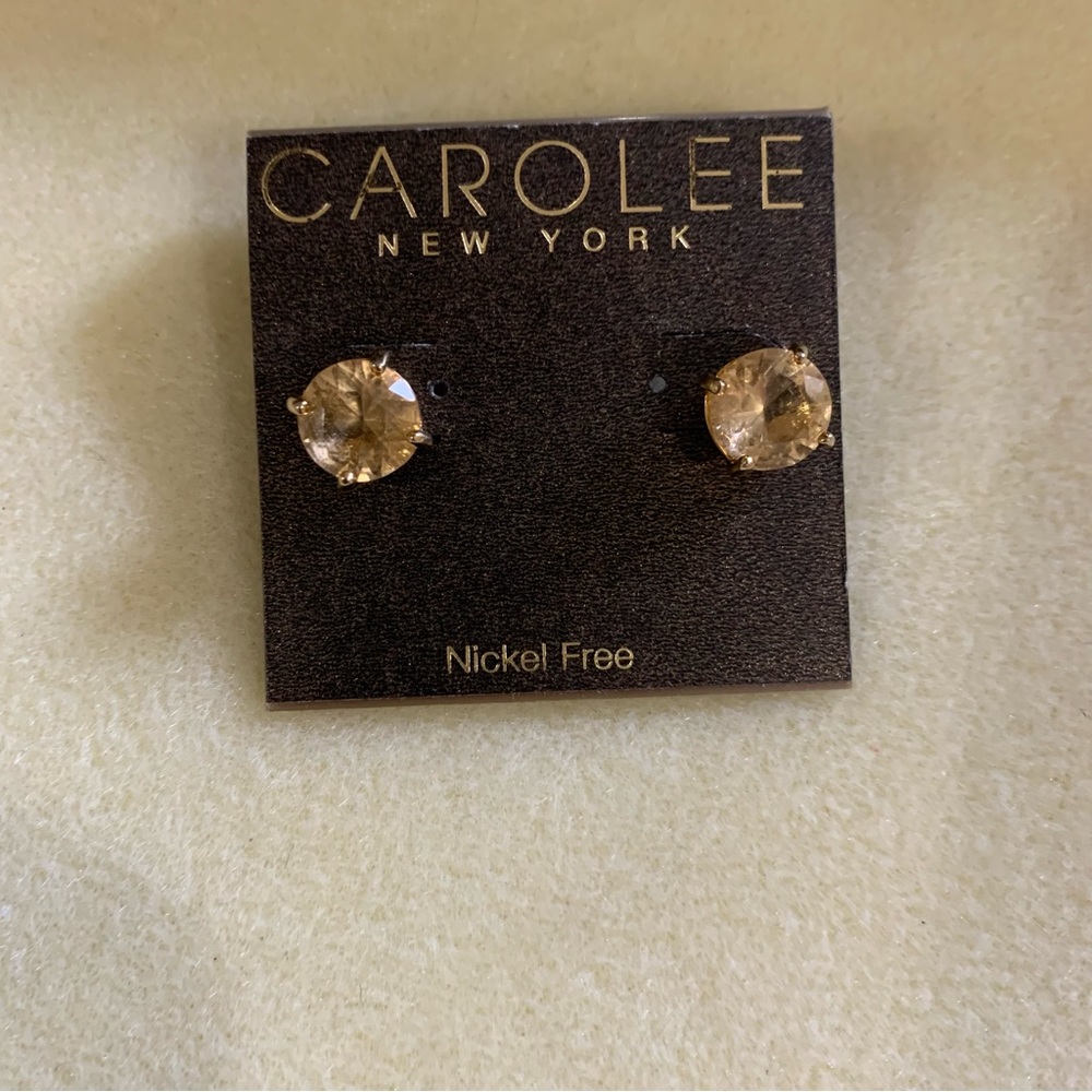 CAROLEE New York Stud Yellowstone Earring